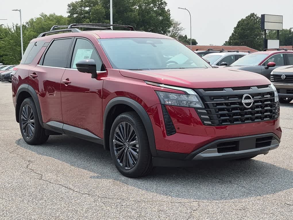 2026 Nissan Pathfinder SL - Scarlet Ember Tintcoat exterior view 2