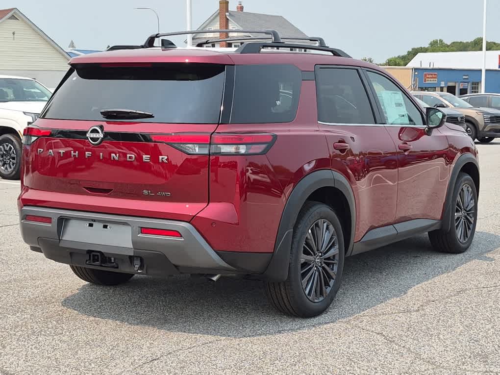 2026 Nissan Pathfinder SL - Scarlet Ember Tintcoat exterior view 3