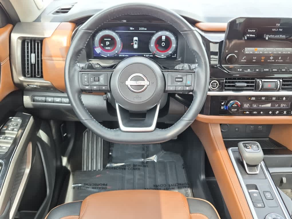 2024 Nissan Pathfinder Platinum - Boulder Gray Pearl exterior view 10