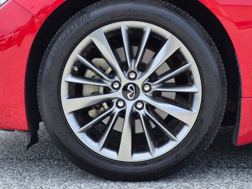 2023 INFINITI Q50 LUXE - Dynamic Sunstone Red exterior view 6