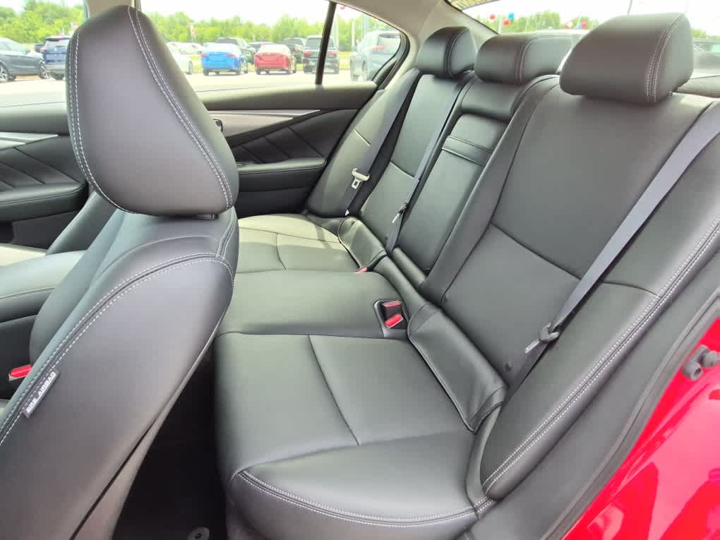 2023 INFINITI Q50 LUXE - Dynamic Sunstone Red exterior view 7
