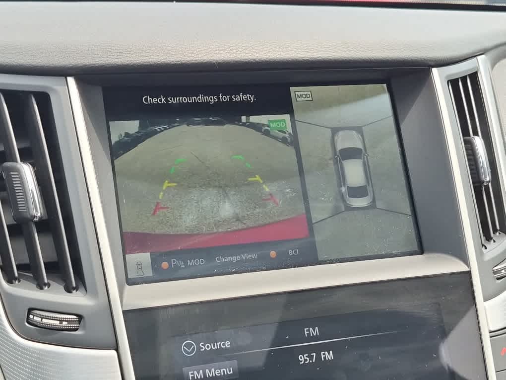 2023 INFINITI Q50 LUXE - Dynamic Sunstone Red exterior view 15