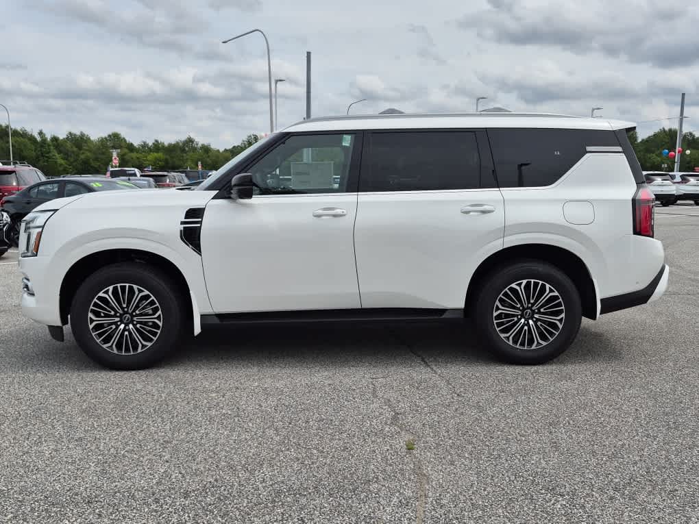 2026 Nissan Armada SL - Aspen White Tricoat exterior view 5