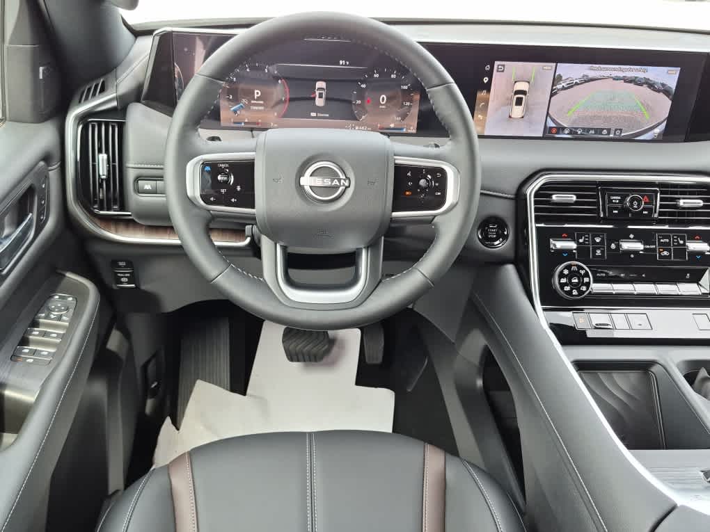 2026 Nissan Armada SL - Aspen White Tricoat exterior view 10