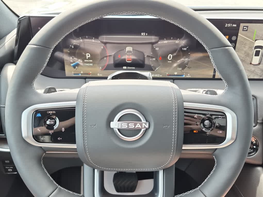 2026 Nissan Armada Platinum Reserve - Super Black exterior view 18
