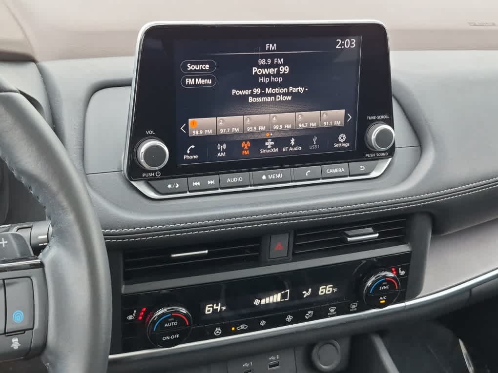 2023 Nissan Rogue SV - Super Black exterior view 14
