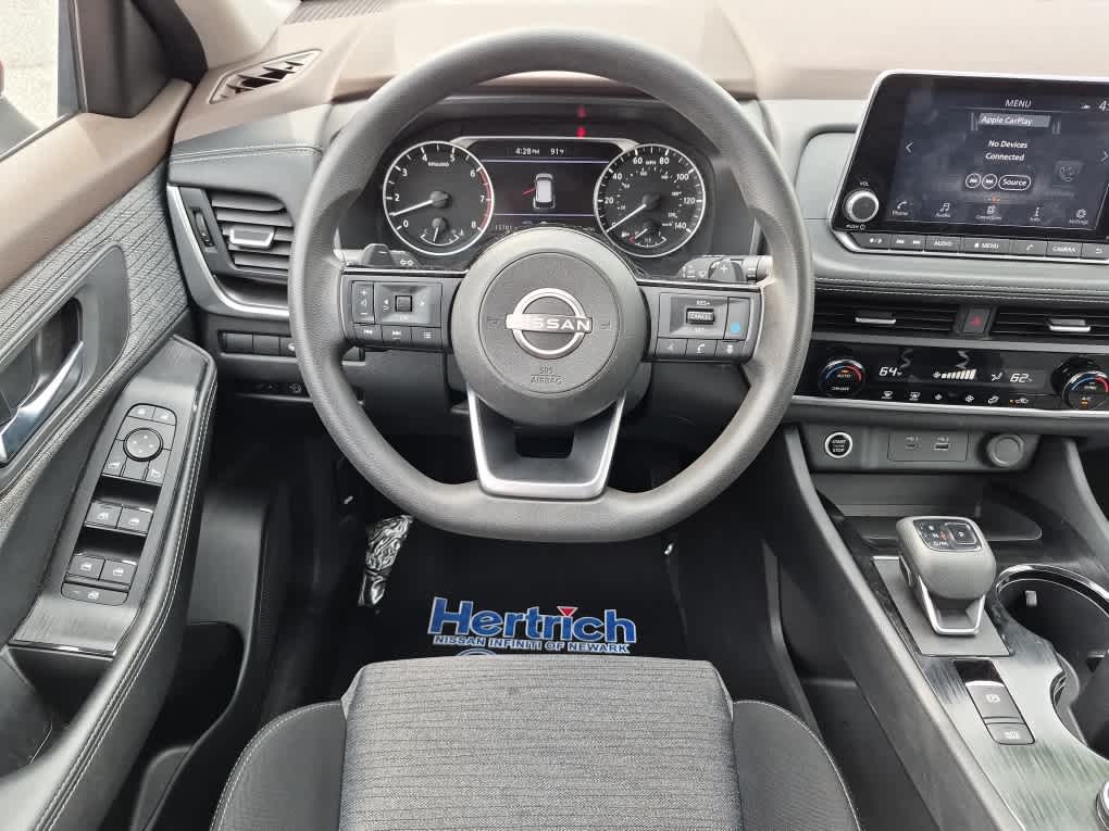 2023 Nissan Rogue SV - Scarlet Ember Tintcoat exterior view 8
