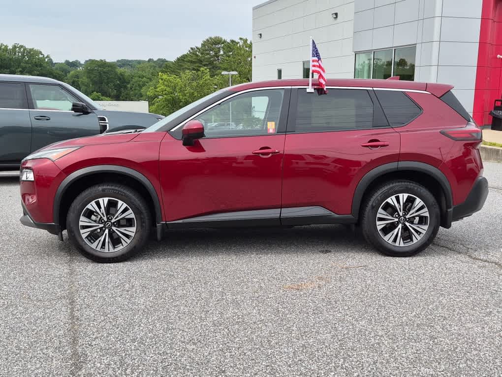 2023 Nissan Rogue SV - Scarlet Ember Tintcoat exterior view 5
