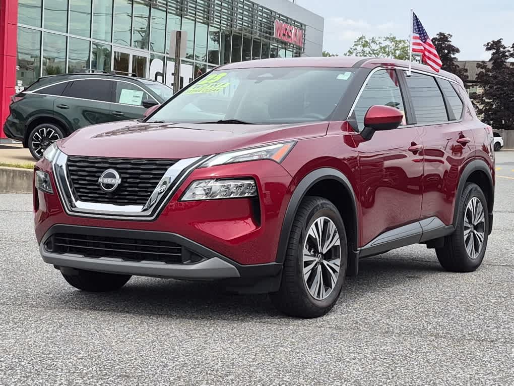 2023 Nissan Rogue SV - Scarlet Ember Tintcoat exterior view 1