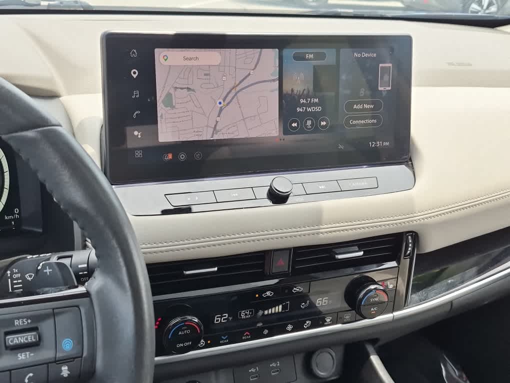2024 Nissan Rogue SL - Deep Ocean Blue Pearl/Super Black exterior view 15