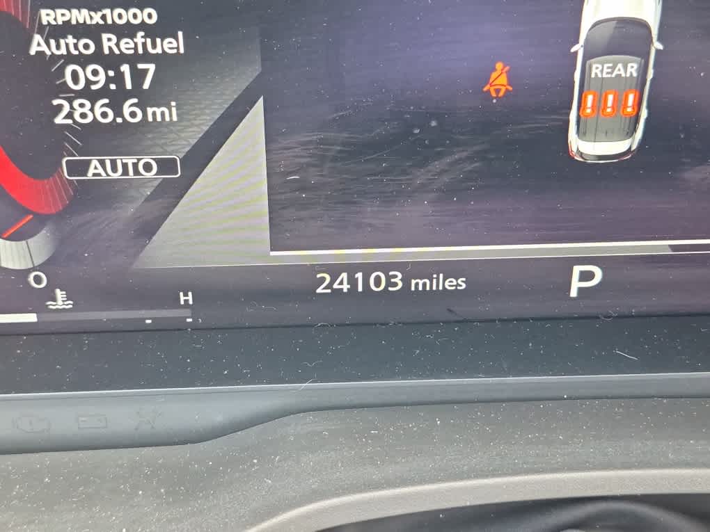 2024 Nissan Rogue SL - Deep Ocean Blue Pearl/Super Black exterior view 19