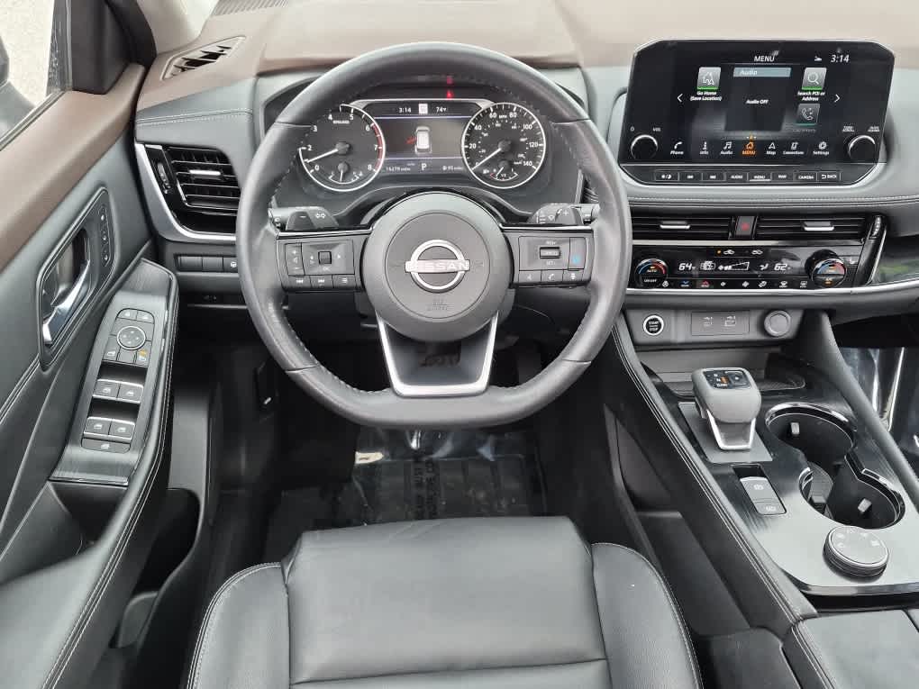 2023 Nissan Rogue SL - Gun Metallic exterior view 8