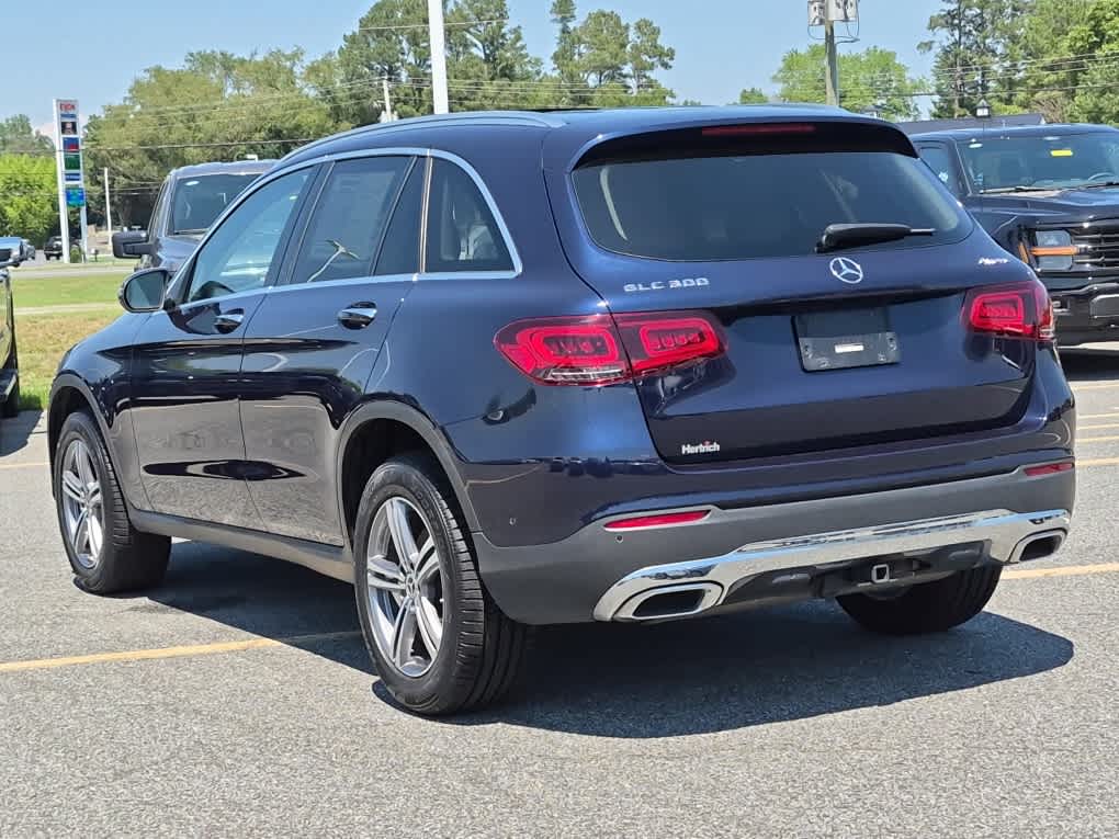 2022 Mercedes-Benz GLC 300 GLC 300 - Lunar Blue Metallic exterior view 4