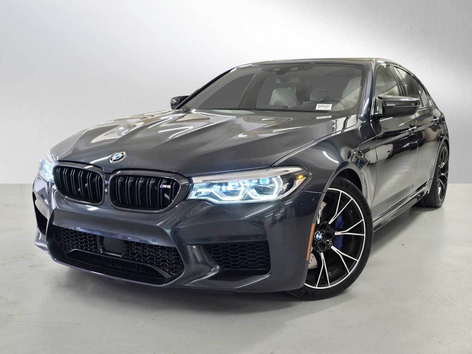 Singapore Gray Metallic 2019 BMW M5 Competition AWD Sedan All-Wheel Drive 8-Speed Automatic