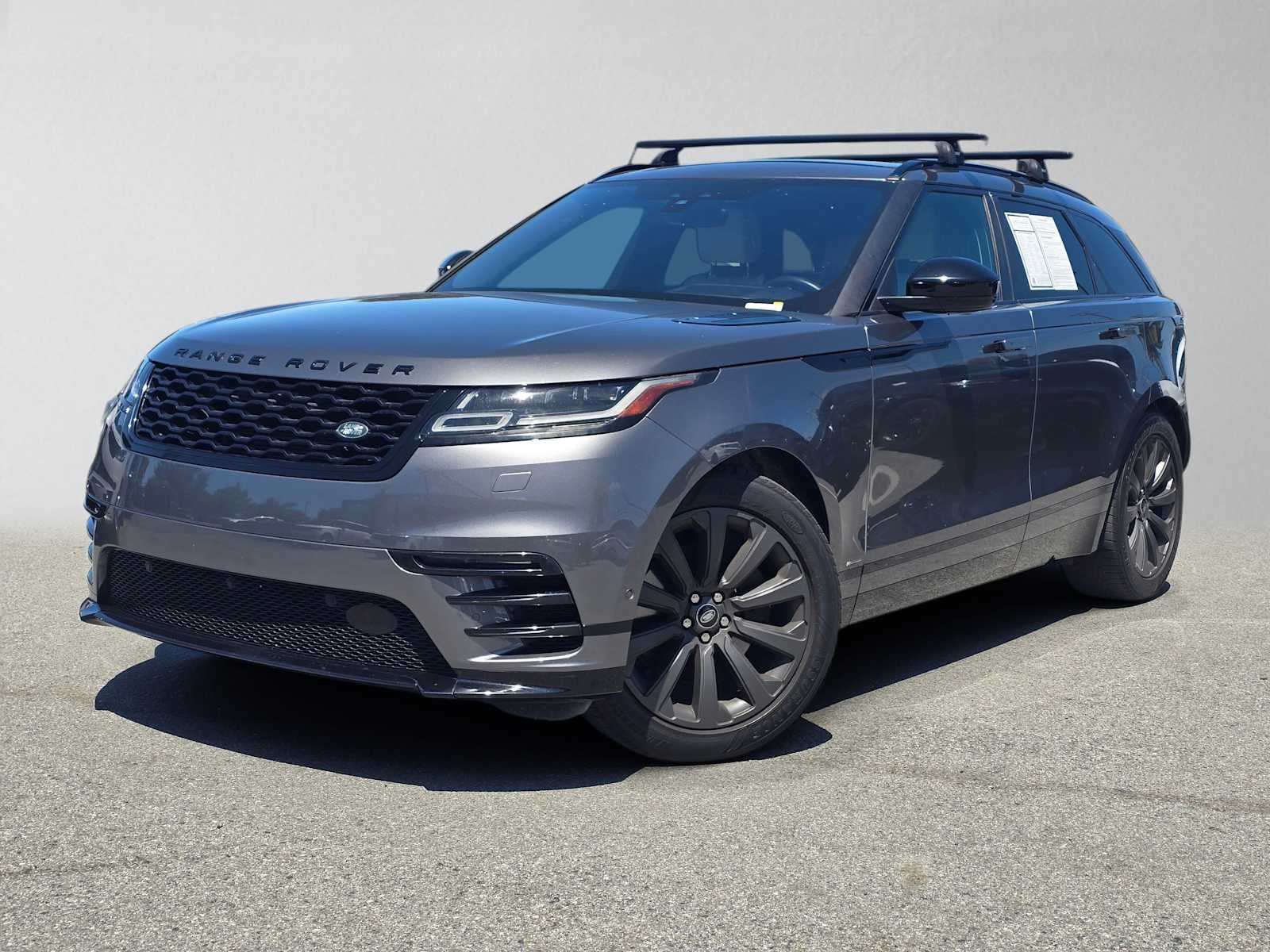 Gray (Corris Grey Metallic) 2019 Land Rover Range Rover Velar SUV / Crossover All-Wheel Drive 8-Speed Automatic