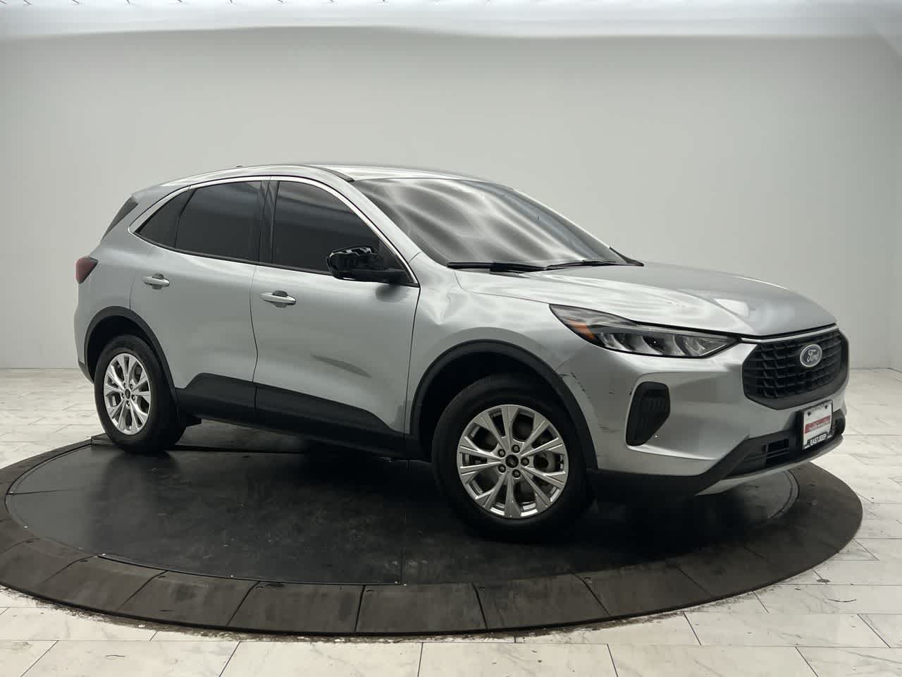 Iconic Silver Metallic 2024 Ford Escape Active AWD SUV / Crossover All-Wheel Drive 8-Speed Automatic