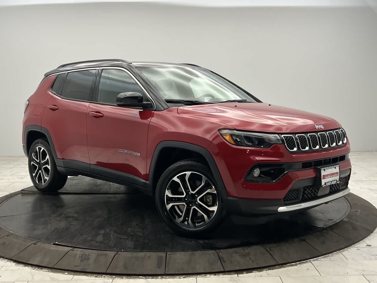 Redline Pearlcoat 2023 Jeep Compass Limited 4WD SUV / Crossover Four-Wheel Drive 8-Speed Automatic