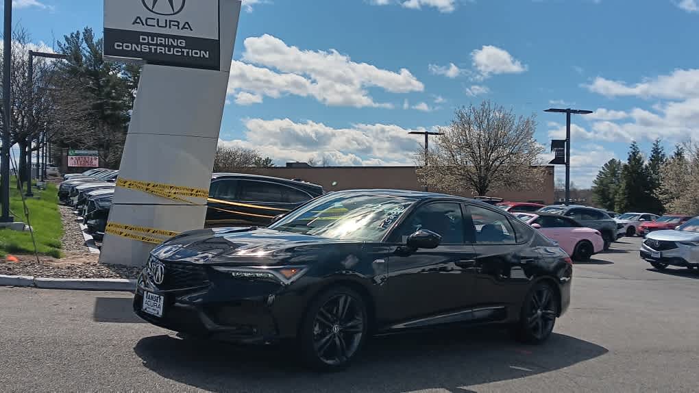 Majestic Black Pearl 2024 Acura Integra FWD with A-SPEC Package Sedan Front-Wheel Drive Continuously Variable Transmission