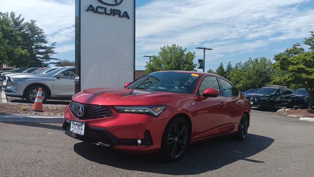 Performance Red Pearl 2024 Acura Integra FWD with A-SPEC Package Sedan Front-Wheel Drive Continuously Variable Transmission