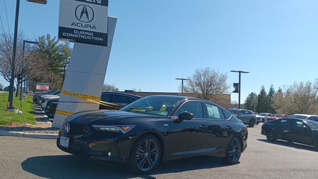 Majestic Black Pearl 2025 Acura Integra FWD with A-SPEC Package Sedan Front-Wheel Drive Continuously Variable Transmission