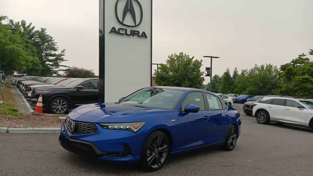 Apex Blue Pearl 2024 Acura Integra Sedan Front-Wheel Drive Continuously Variable Transmission