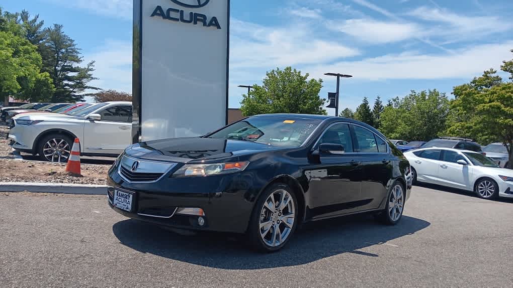 Black 2014 Acura TL SH-AWD with Advance Package Sedan All-Wheel Drive 6-Speed Automatic
