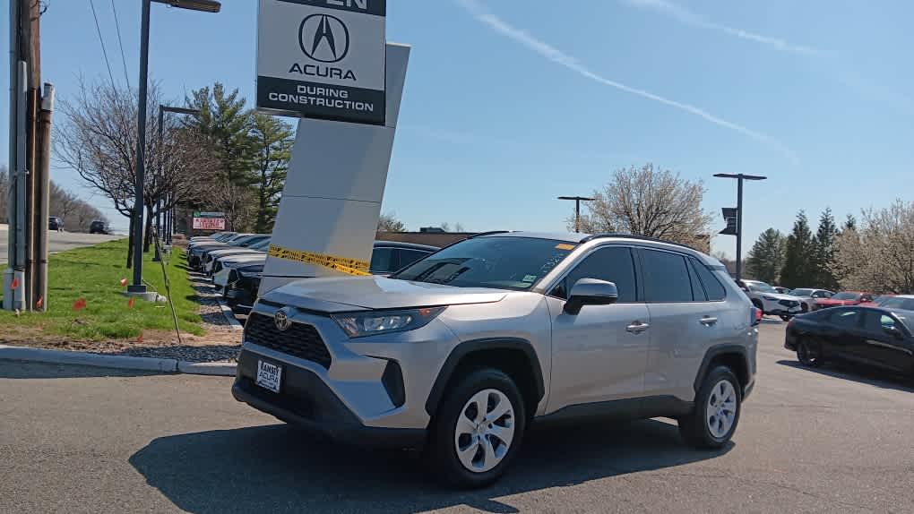Silver Sky Metallic 2021 Toyota RAV4 LE AWD SUV / Crossover All-Wheel Drive 8-Speed Automatic