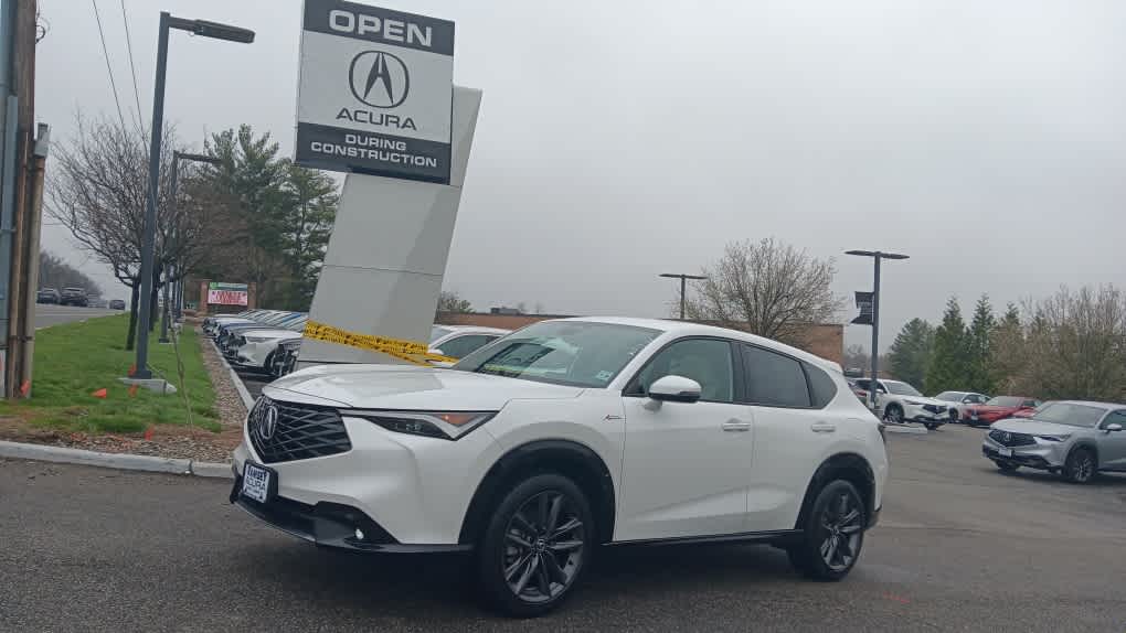 Platinum White Pearl 2025 Acura ADX SH-AWD with A-SPEC Package SUV / Crossover All-Wheel Drive Continuously Variable Transmission