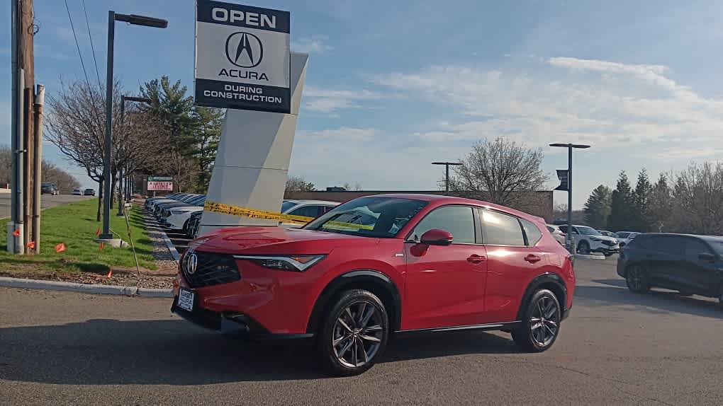 Milano Red 2025 Acura ADX SH-AWD with A-SPEC Package SUV / Crossover All-Wheel Drive Continuously Variable Transmission