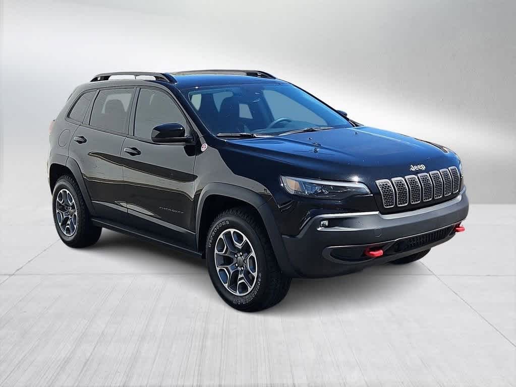 Used 2022 Jeep Cherokee Trailhawk with VIN 1C4PJMBX2ND522433 for sale in Las Vegas, NV