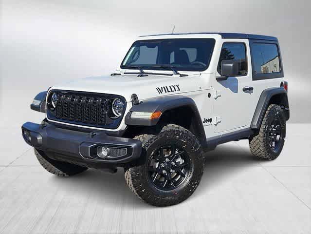 Bright White Clearcoat 2026 Jeep Wrangler Willys 2-Door 4WD SUV / Crossover Four-Wheel Drive 8-Speed Automatic