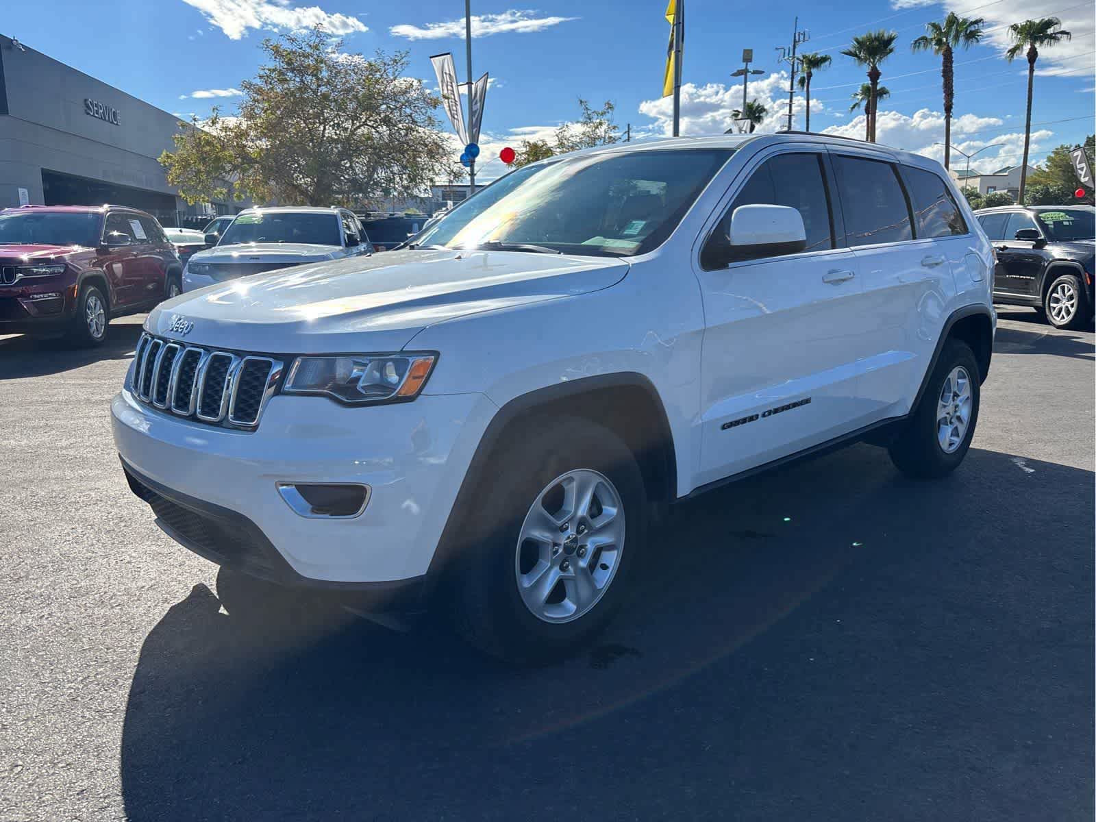 Bright White Clearcoat 2017 Jeep Grand Cherokee SUV / Crossover 4X2 8-Speed Automatic