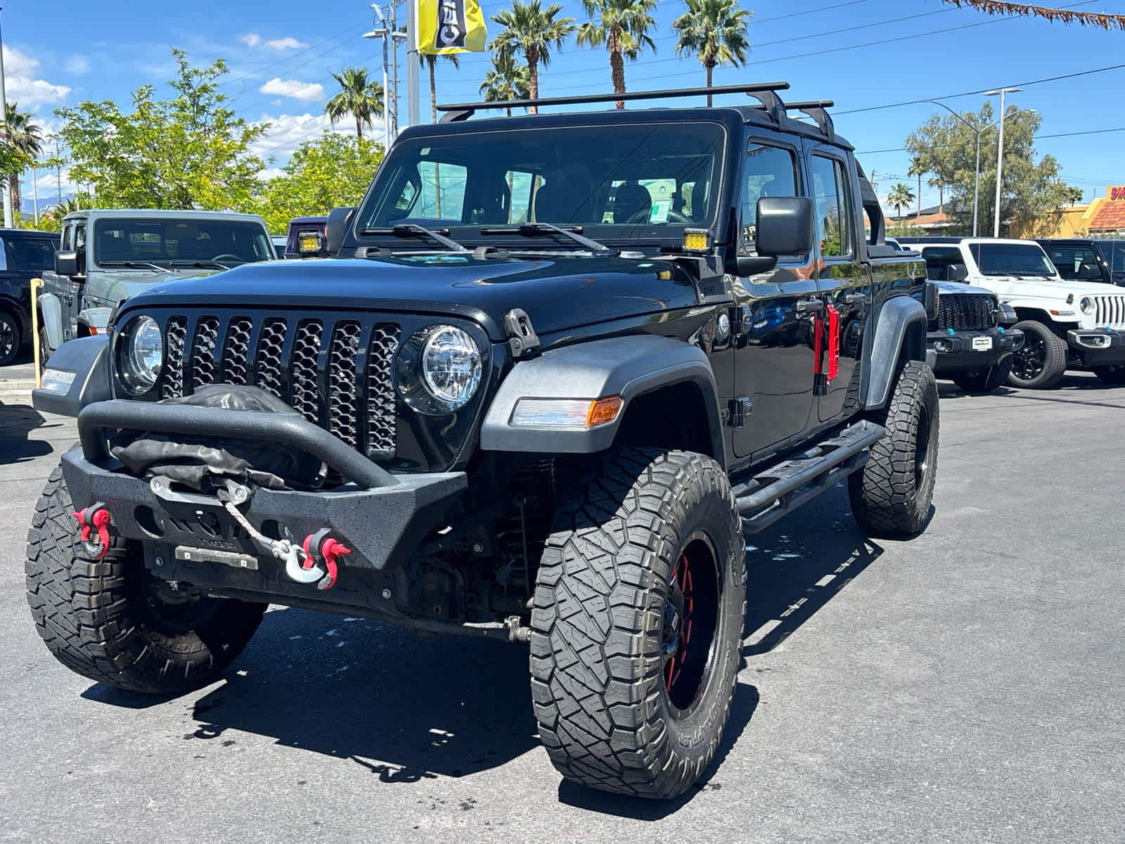 Black Clearcoat 2021 Jeep Gladiator Sport Crew Cab 4WD Pickup Truck Four-Wheel Drive 8-Speed Automatic