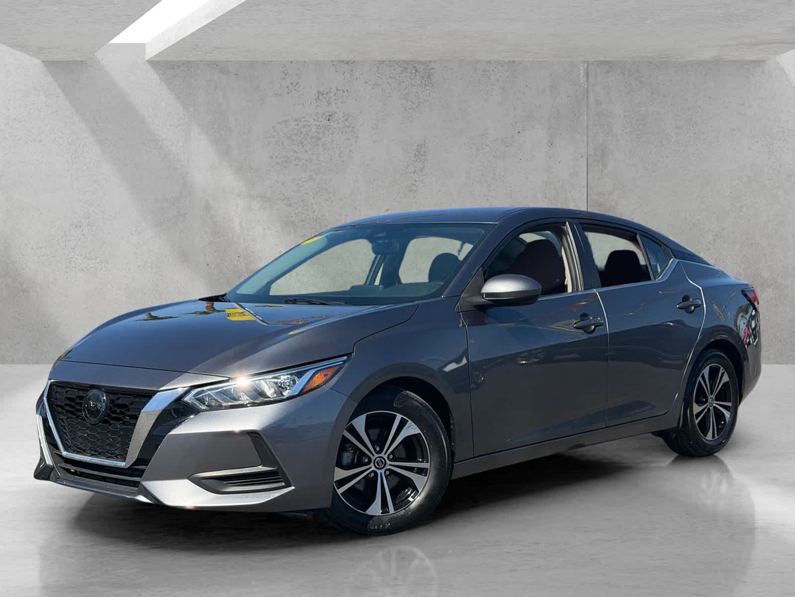 Gray (Gun Metallic) 2023 Nissan Sentra Sedan Front-Wheel Drive Continuously Variable Transmission