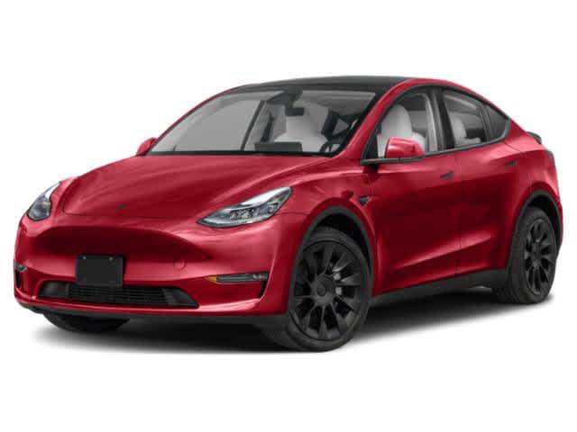 Blue 2024 Tesla Model Y Long Range AWD SUV / Crossover All-Wheel Drive 1-Speed Automatic