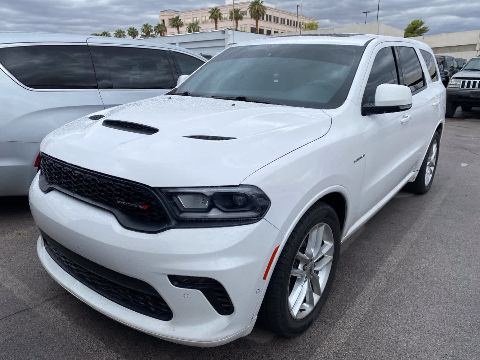 White (Ivory Tri-Coat Pearl) 2021 Dodge Durango SUV / Crossover All-Wheel Drive 8-Speed Automatic