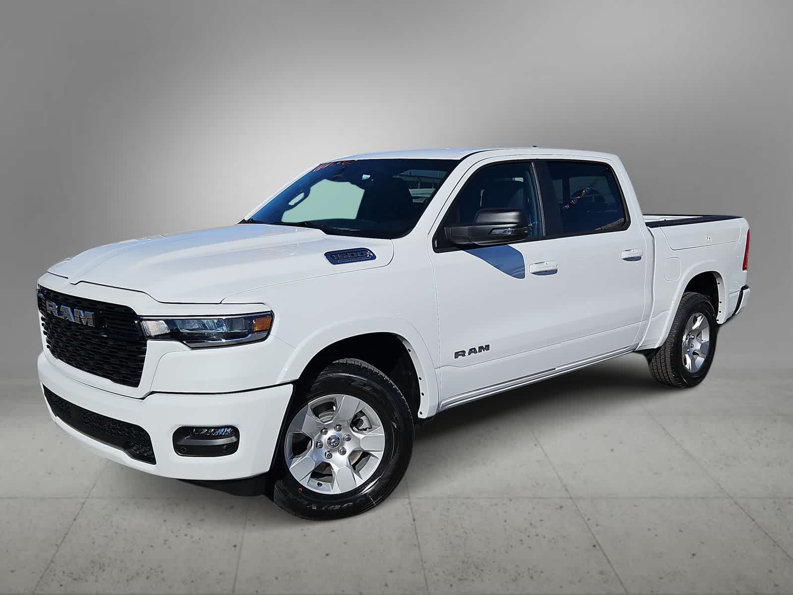 Bright White Clearcoat 2026 RAM 1500 Big Horn Crew Cab 4WD Pickup Truck Four-Wheel Drive 8-Speed Automatic