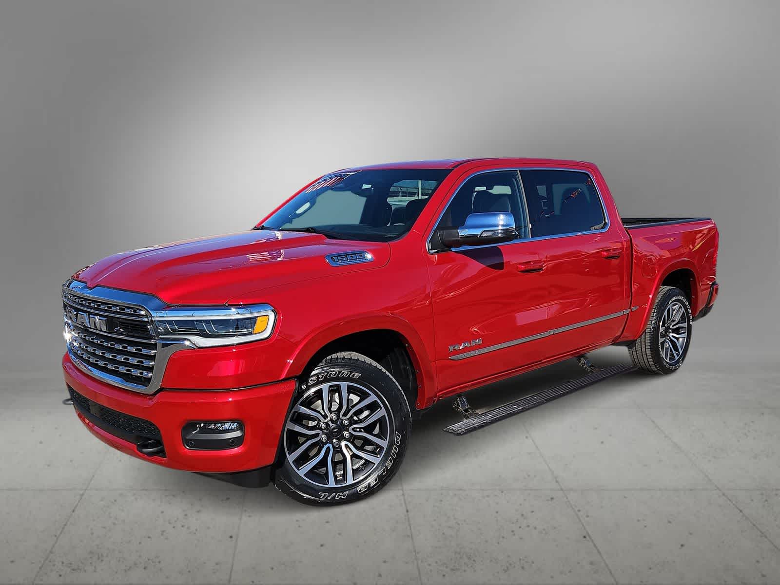 Molten Red Pearlcoat 2026 RAM 1500 Limited Crew Cab 4WD Pickup Truck Four-Wheel Drive 8-Speed Automatic