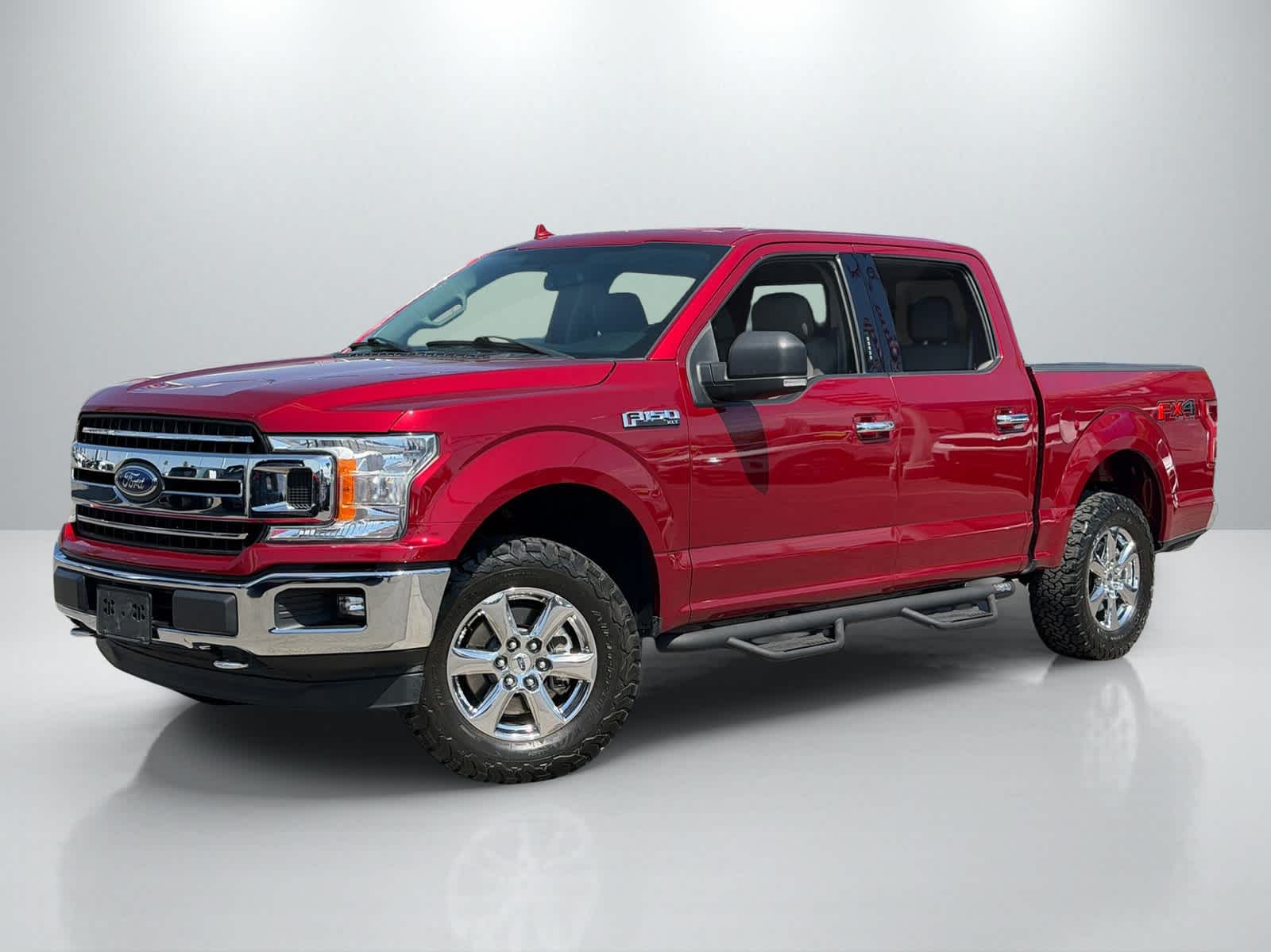 Ruby Red Metallic Tinted Clearcoat 2018 Ford F-150 Pickup Truck Four-Wheel Drive Automatic