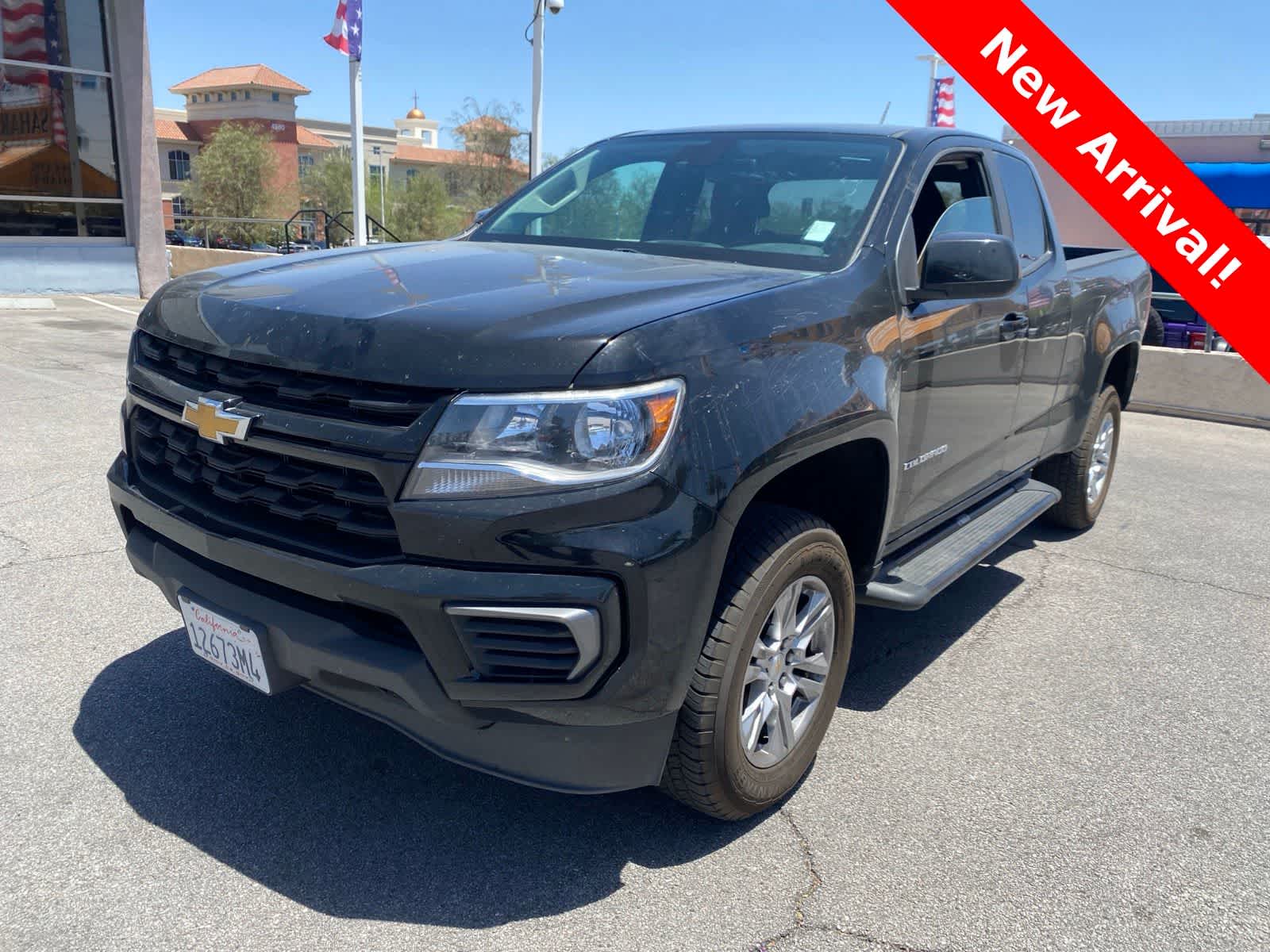 Black 2021 Chevrolet Colorado LT Extended Cab RWD Pickup Truck 4X2 6-Speed Automatic
