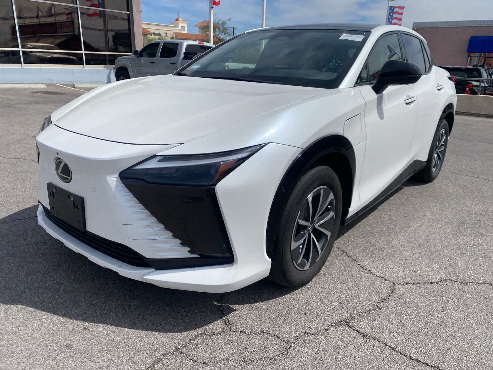 Eminent White Pearl 2023 Lexus RZ 450e Premium AWD with 20 inch Wheels SUV / Crossover All-Wheel Drive 1-Speed Automatic