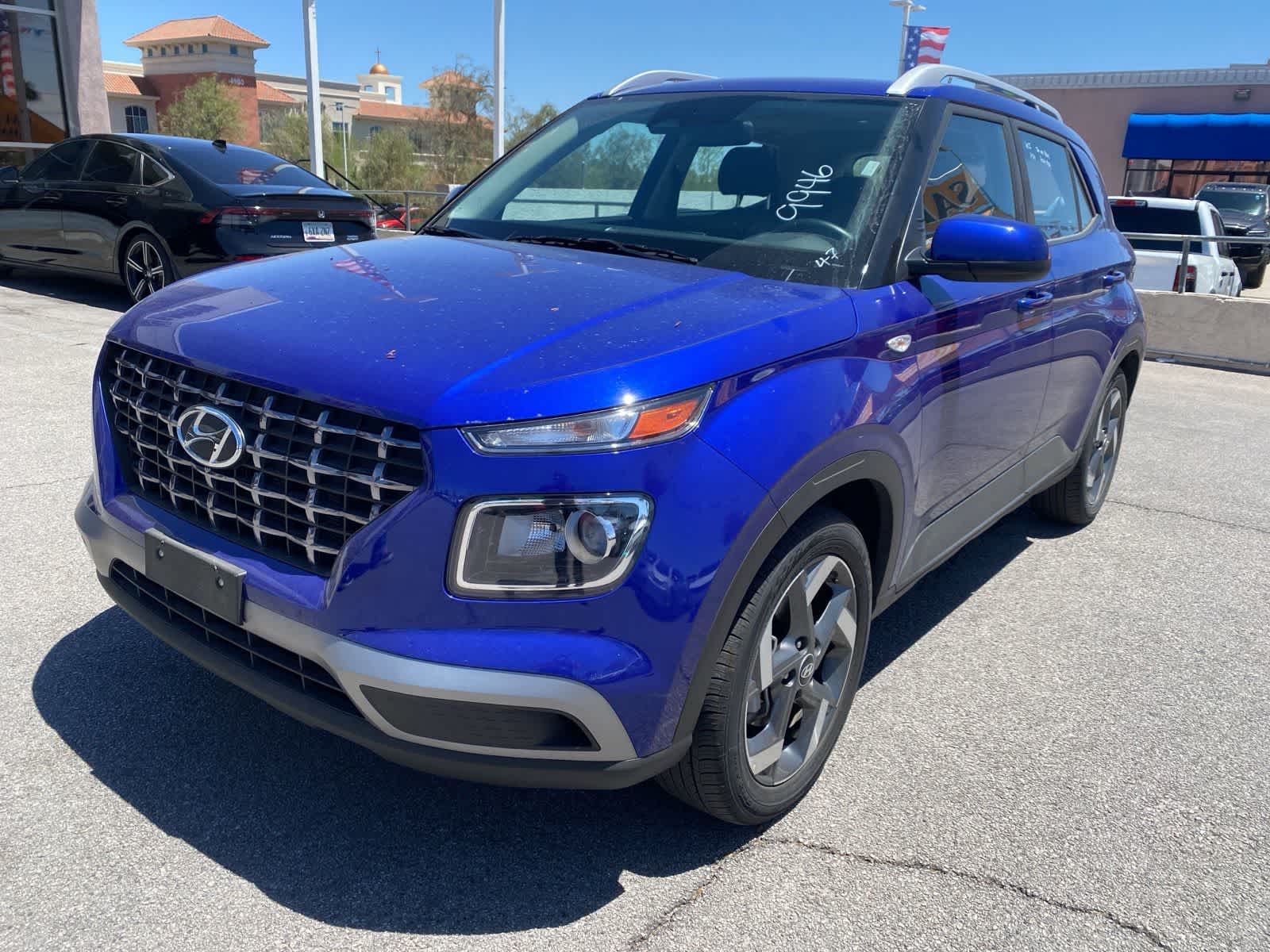 Intense Blue 2025 Hyundai Venue SEL FWD SUV / Crossover Front-Wheel Drive Continuously Variable Transmission