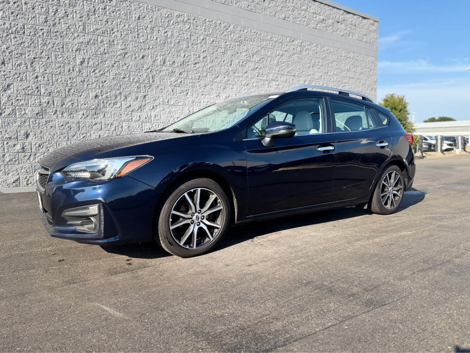 Dark Blue Pearl 2019 Subaru Impreza Hatchback All-Wheel Drive Continuously Variable Transmission
