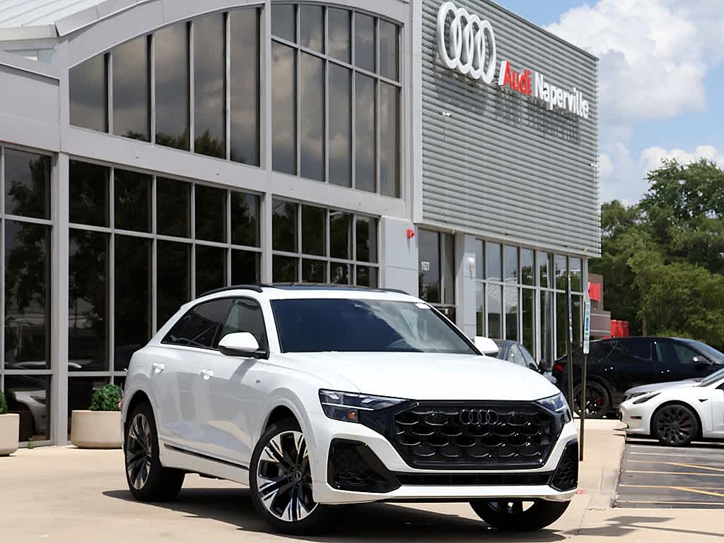GLACIER WHITE 2026 Audi Q8 SUV / Crossover All-Wheel Drive 8-Speed Automatic