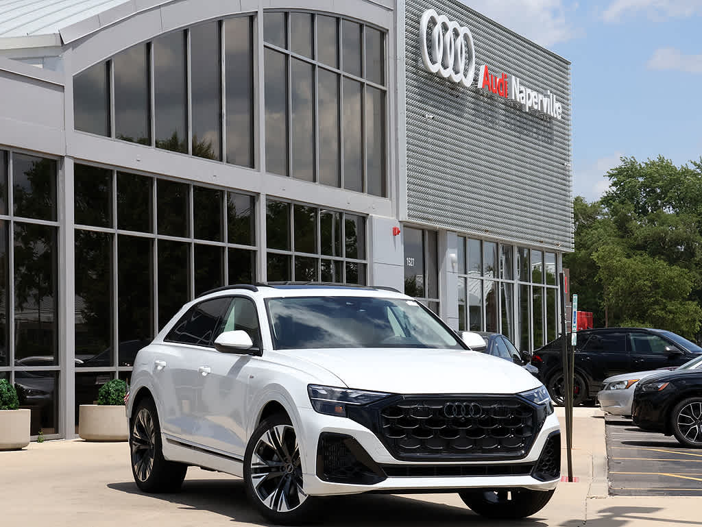 GLACIER WHITE 2026 Audi Q8 SUV / Crossover All-Wheel Drive 8-Speed Automatic