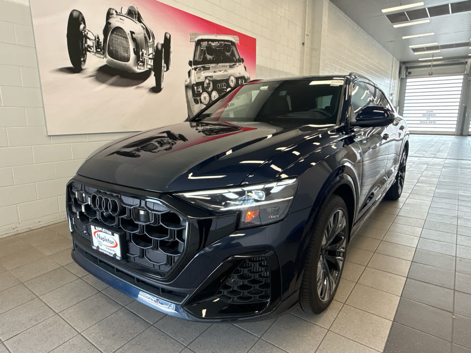 Waitomo Blue Metallic 2026 Audi Q8 SUV / Crossover All-Wheel Drive 8-Speed Automatic