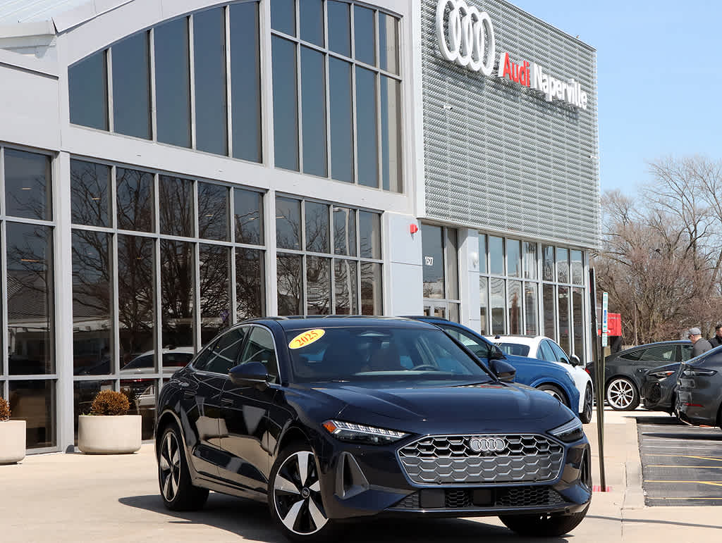 Firmament Blue Metallic 2025 Audi A5 quattro Premium Plus Sedan Sedan All-Wheel Drive Automatic