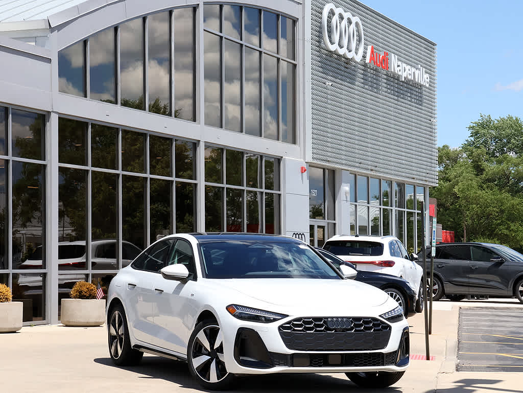 GLACIER WHITE 2026 Audi A5 quattro Premium Plus TFSI Sedan All-Wheel Drive 7-Speed Automatic
