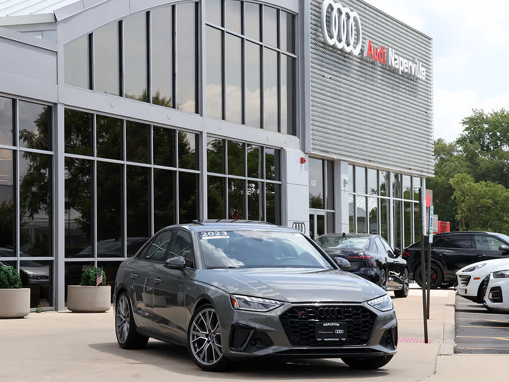 Chronos Gray Metallic 2023 Audi S4 Sedan All-Wheel Drive 8-Speed Automatic