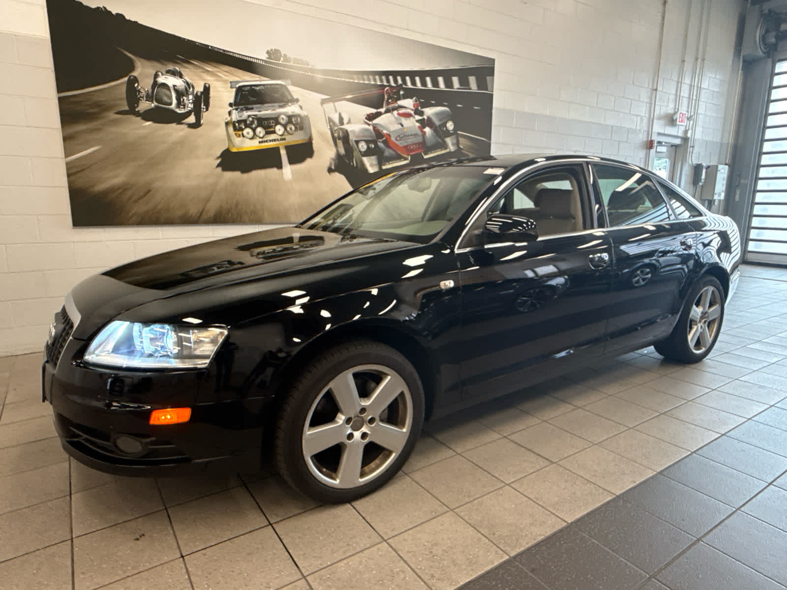 Brilliant Black 2008 Audi A6 Sedan All-Wheel Drive 6-Speed Automatic